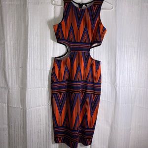 Knee length party dress